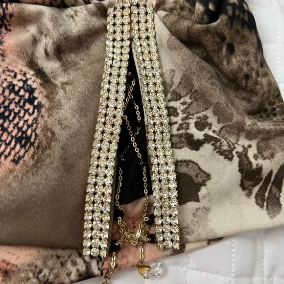 Vie Sauvage Long Sleeve Snake Print Dress - Picture 5 of 8